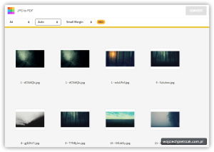 Wgranie zdjęć do pdf